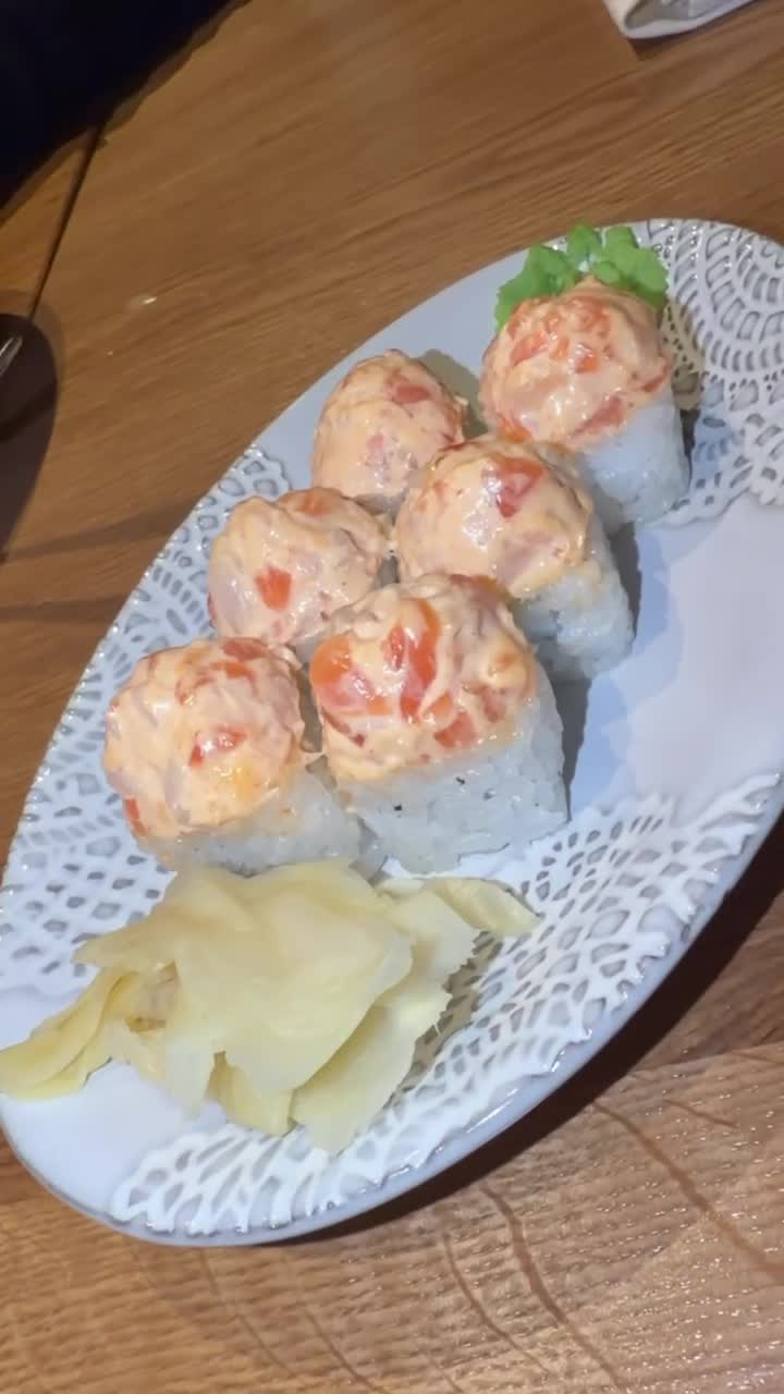 Запечённые роллы